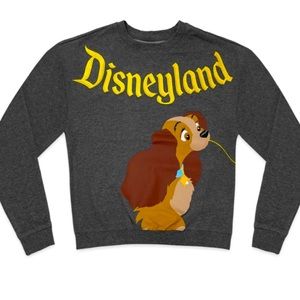NWT Disney lady and the tramp pullover